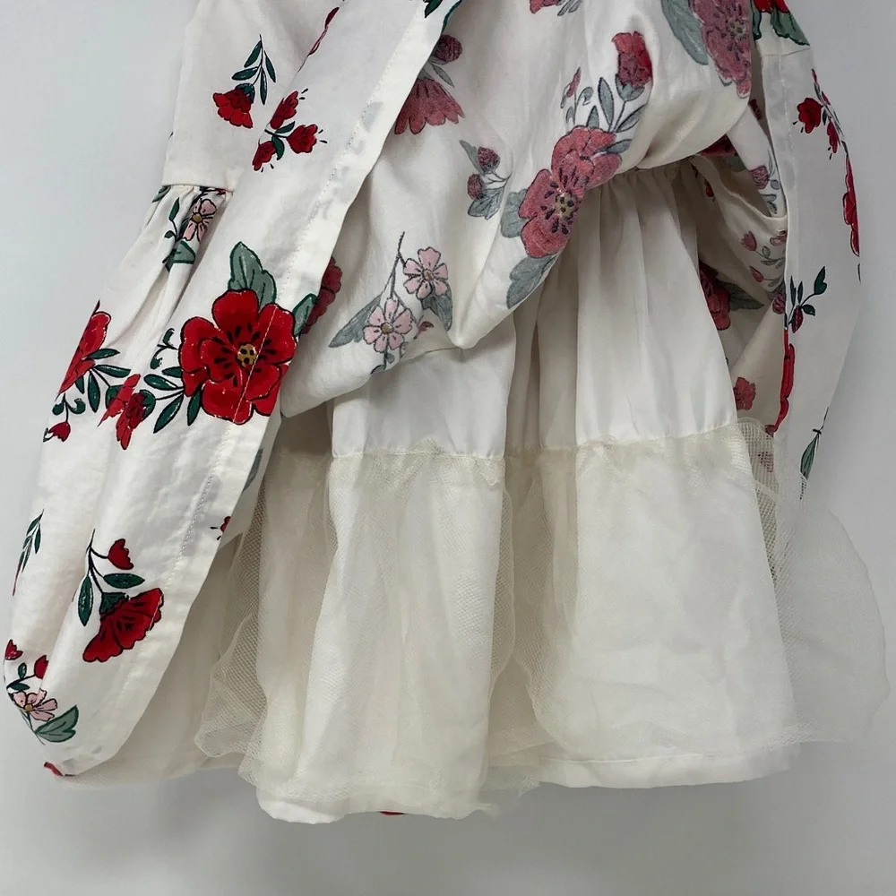 Carter’s Baby Girl Sateen Holiday Dress Size 9 months